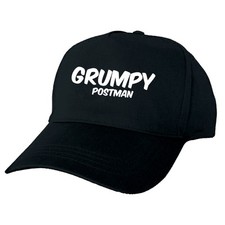 Everyday Printed Cap – GRUMPY POSTMAN CAP – Add Your Job – Personalised