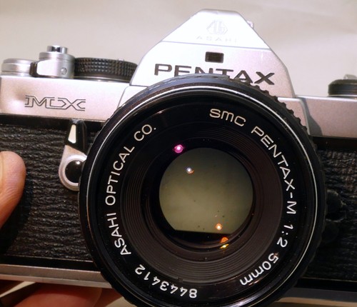 Pentax 35mm slr camera - pentax, mx