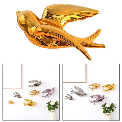 Ceramic flying birds wall - flying,