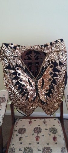 Vintage gold sequinned - vintage,