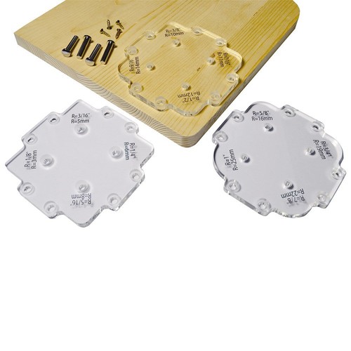 Router corner radius jig - , kit