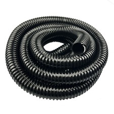 Black Flexible Pond Hose Corrugated Pipe Tube For Filter Pump Tubing Flexi Koi