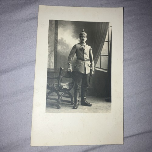 Ww1 photo postcard german - ww1,