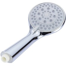 BATH HIGH PRESSURE SHOWER HEAD 5 MODE LARGE CHROME HANDSET HEADS WATER SAVING UK