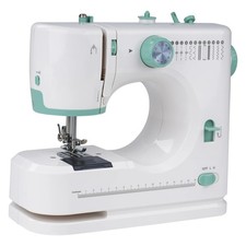 12 Stitches Mini Sewing Machine Multifunctional Household Sewing Machine UK