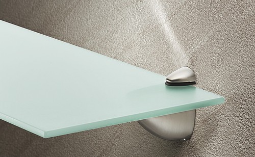 Clear glass shelf custom - glass,