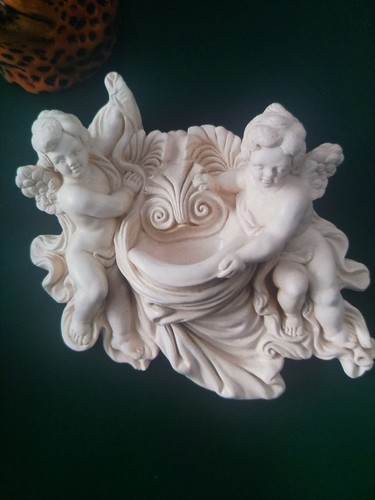Cherub wall ornament - cherub,