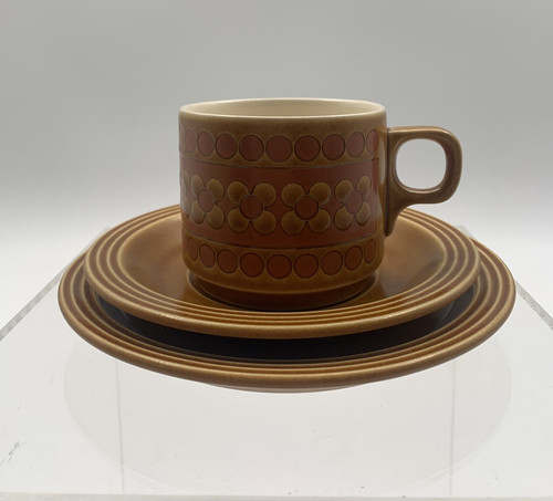 Hornsea saffron cup saucer - hornsea,