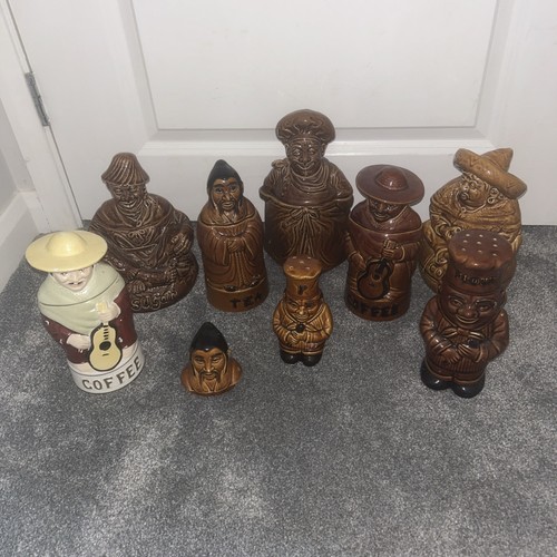 Vintage sadler ceramic flour - ceramic,