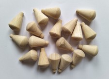 BEECH Small Wooden Shaker Pegs