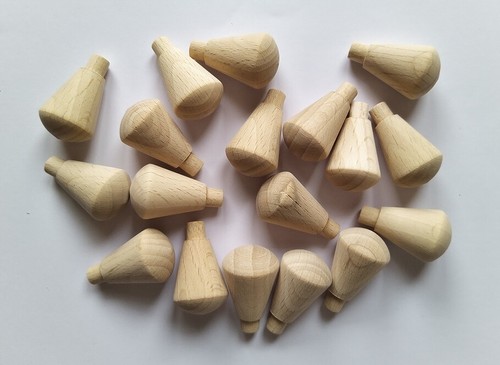 Beech small wooden shaker pegs - shaker,