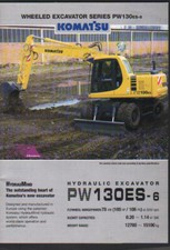 Komatsu "PW130ES-6" Wheeled