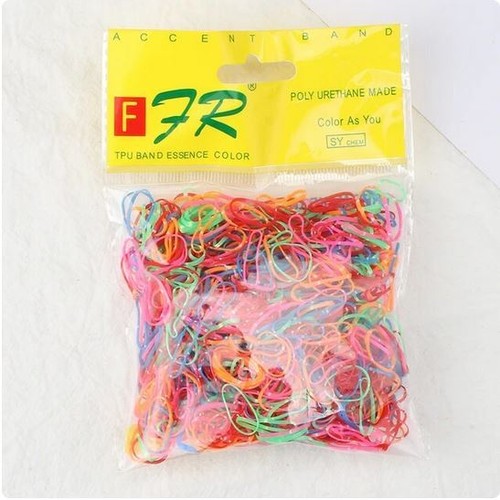 2000pcs mini clear hair - 2000pcs,