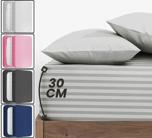 Extra deep fitted sheet - fitted, hotel