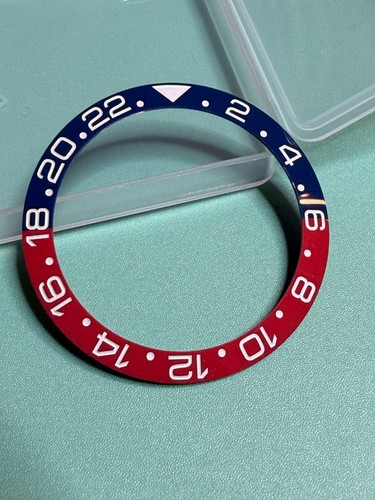 38mm ceramic pepsi bezel - ceramic,