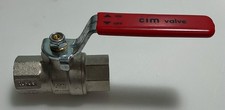 2 X CIM 1/2"  BALL VALVE RED