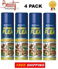 4x Flea Killer Spray 200ml