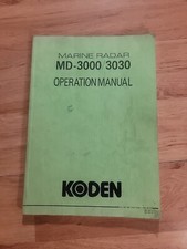 KODEN Marine Radar MD-3000 /