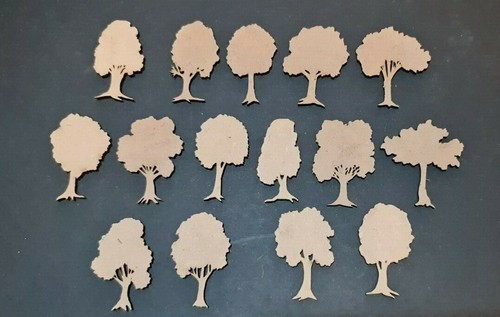16x mixed tree - tree, mdf
