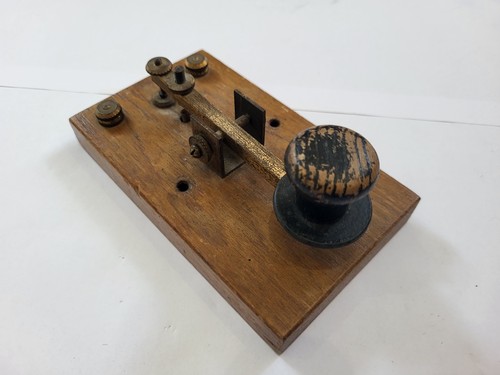 Antique 1900 brass - brass, morse