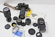 Canon A1 with FD 70-210mm, FD