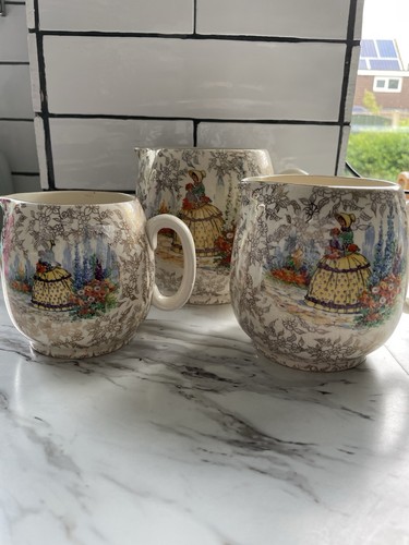Bewley crinoline lady jugs - bewley,