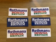 ROTHMANS HONDA BRITAIN