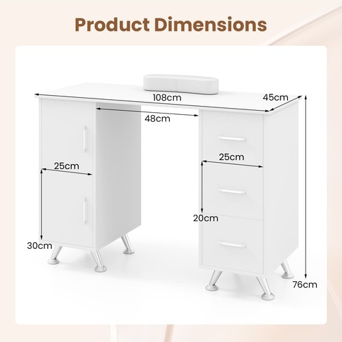 Legs manicure table nail desk - legs,