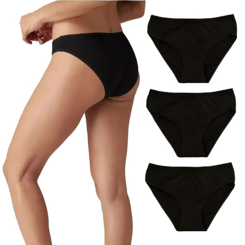 Pack ladies briefs - 3x, 100%