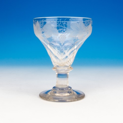 Antique victorian rummer glass - antique,