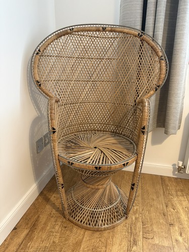 Vintage 1970s large rattan - vintage, &