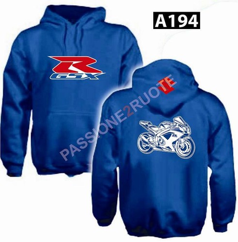 Hoodie sweatshirt gsxr blue - hoodie,