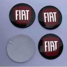 4x Stickers Fiat Car Wheel