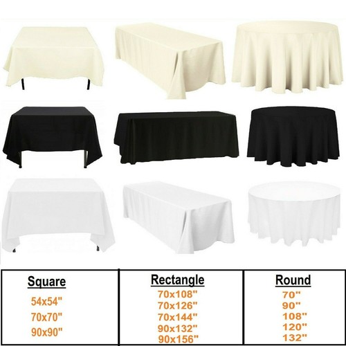 Polyester tablecloth table - polyester,