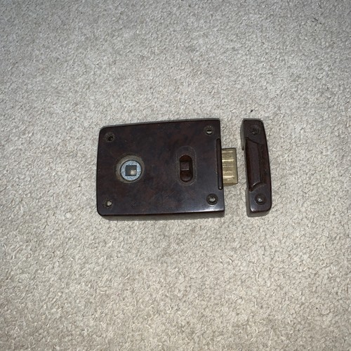 Bakelight rim lock - bakelight, including