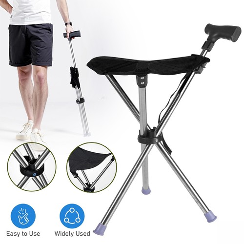 Walking stick with - with, seat