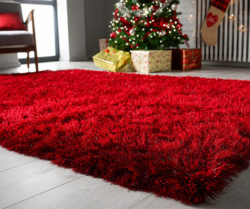 Large shaggy rug - large,