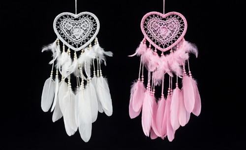 Dream catcher heart handmade - catcher,