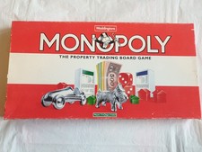 Monopoly Original Classic 1995 Edition Waddingtons  Board Game USED COMPLETE 