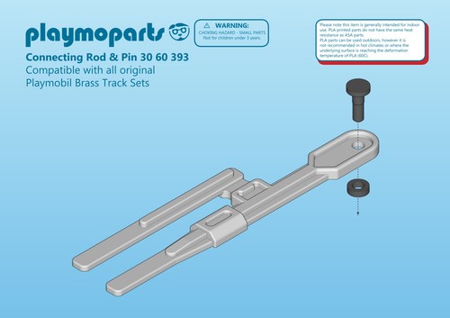 Playmobil train connecting rod - playmobil,