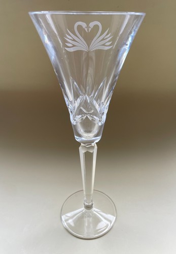 Fluted crystal champagne with - crystal,