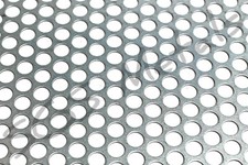 10MM Diameter Holes PERFORATED Sheet - 4 Materials - Popular Pre Cut Sizes