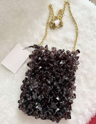 Zara beaded bucket bag - bucket, one