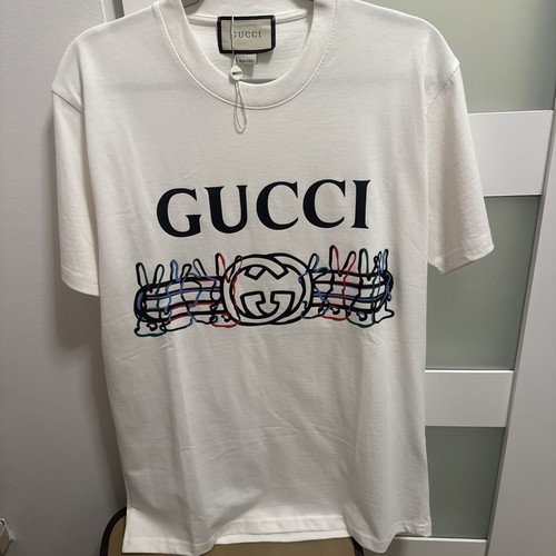 Men gucci blade shirt white - men,