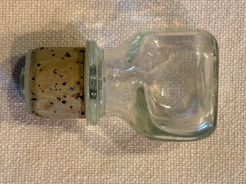 Glass stopper cork - &,