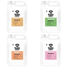 Buddycare 20L Ultimate Dog Groomers Shampoo Bundle / Groomer Grooming (5L x4)