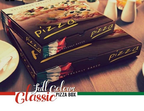 Pizza boxes takeaway strong - pizza,