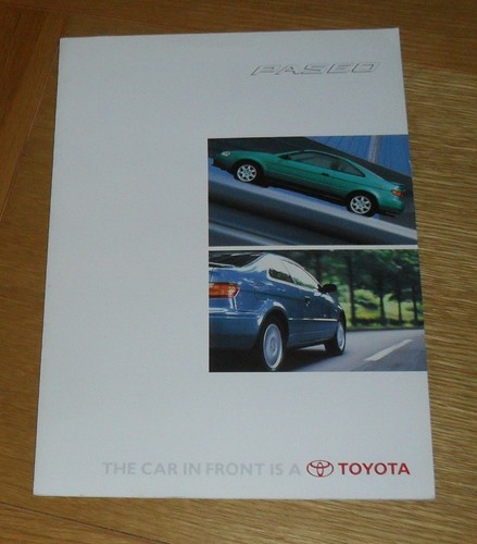 Toyota paseo coupe brochure - toyota,