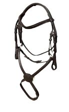 STARLIGHT BASIC GRACKLE LEATHER BRIDLE  SIZE FULL -SHET BLACK / BROWN