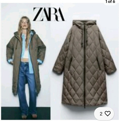 Zara long puffer - long, jacket